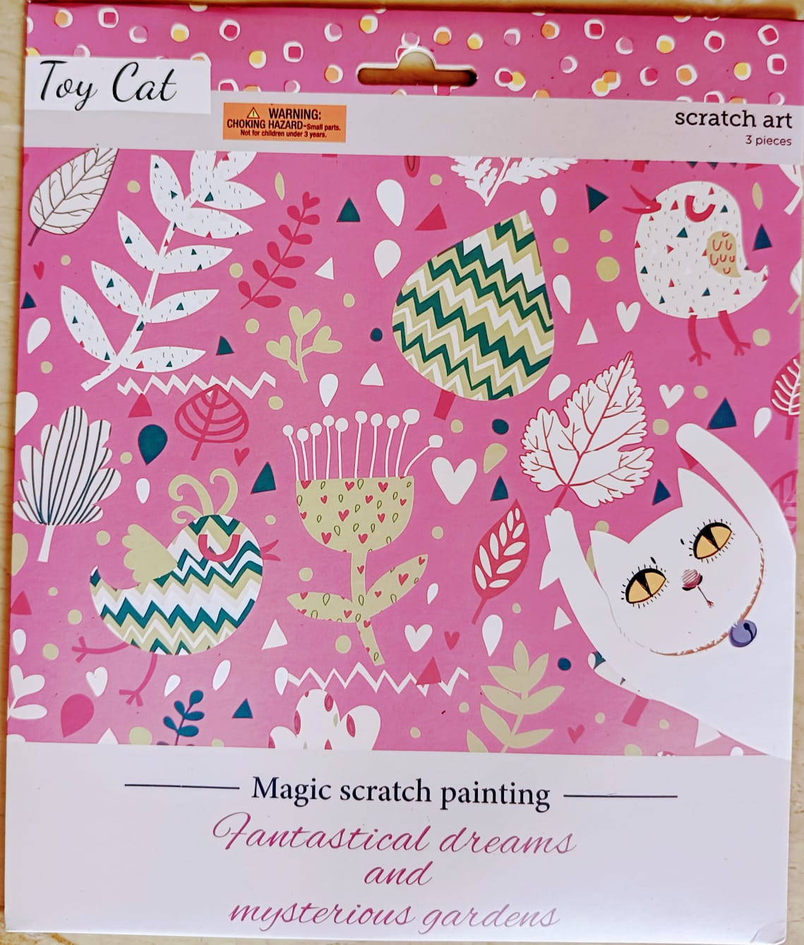 Magic Scratch Painting- Fantastic dreams and Mysterious Gardens- Pack of 1