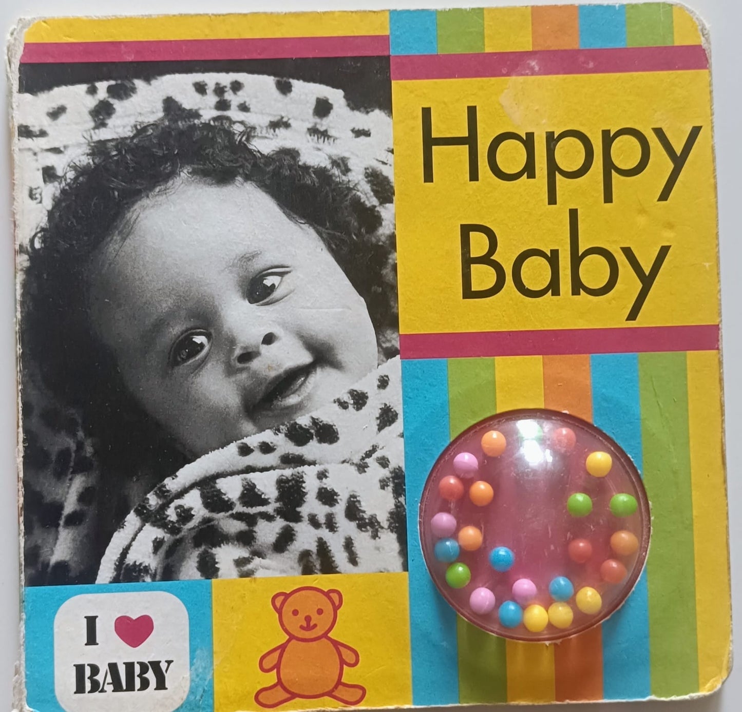 Happy Baby- Rattle book