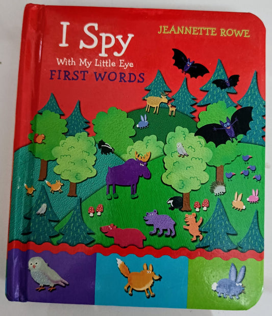 I spy -with my little eye first words