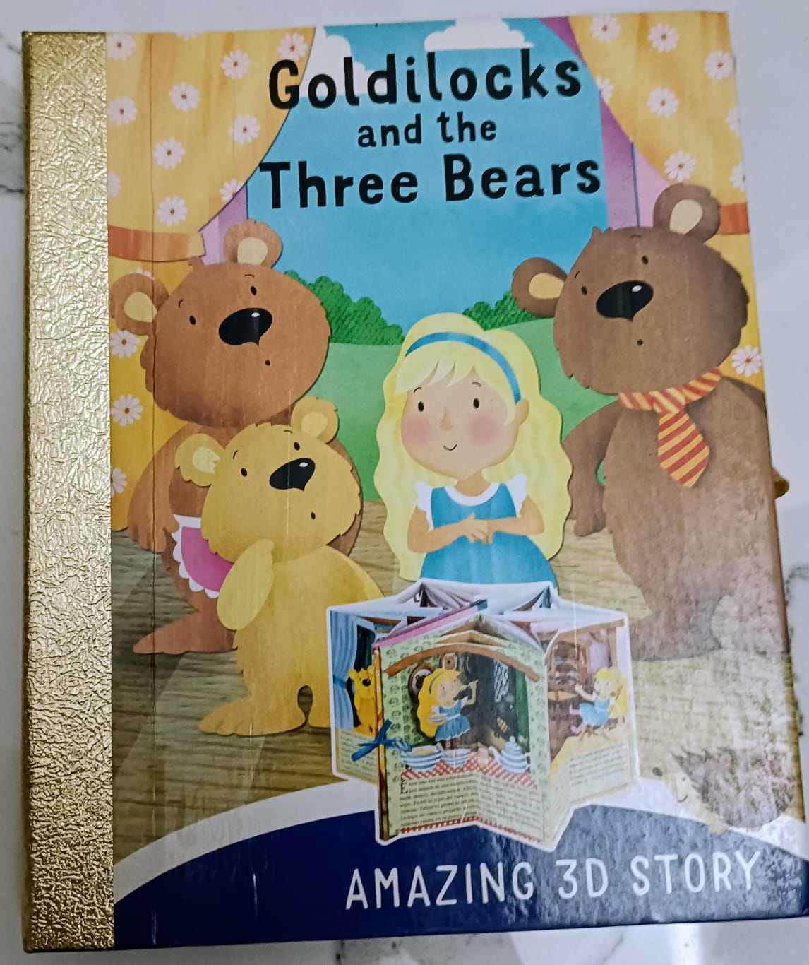 Goldilocks and the three bears- AMAZING 3D STORY