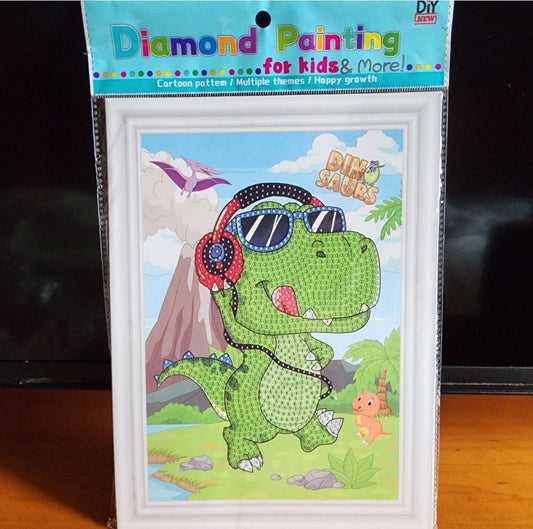 Diamond Painting Kit- Dinosaurs