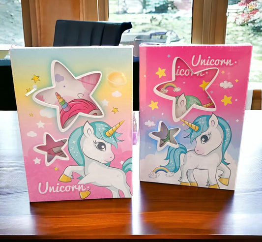 Unicorn Lock Diary -Pack of 1