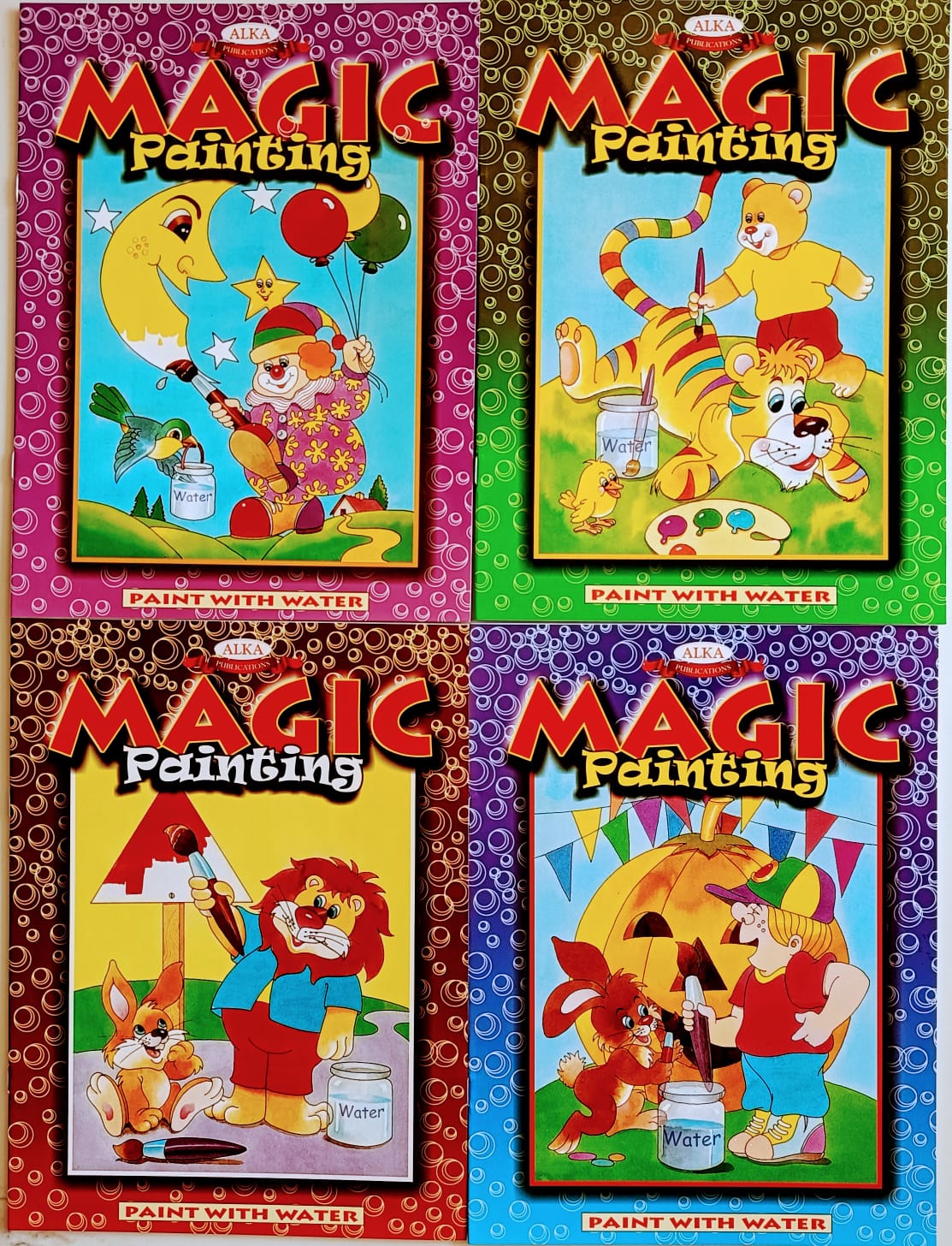 Magic Painting Set of 4 Books