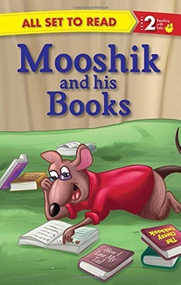 All set to read -Mooshik and his books