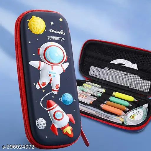 Soocute astronaut 3D cartoon pencil case