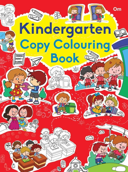 Kindergarten copy colouring book