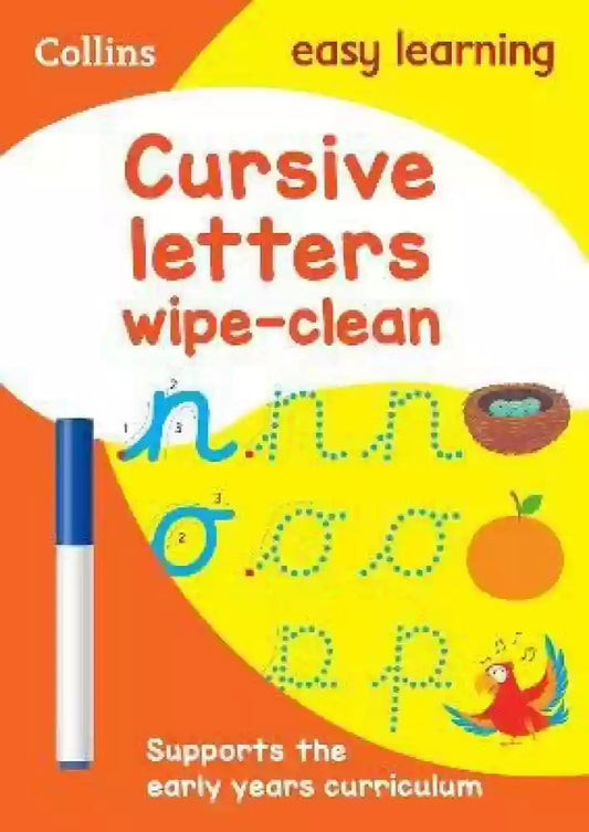 Easy learning Cursive letter -wipe clean