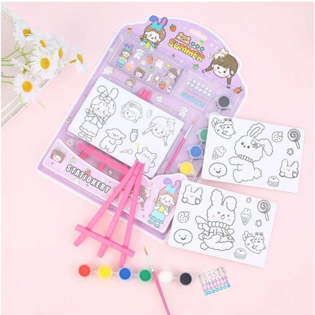 Canvas gift set- Unicorn