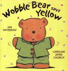 Wobble Bear says Yellow