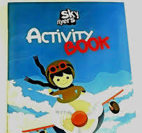 Sky Flyers Activity Book : Puzzle Drawing Alphabeth