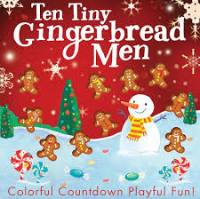 Ten tiny gingerbread men