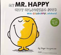 My mr. happy -copy colouring book