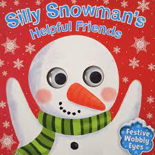 Silly Snowman's helpful friends- Festive wobbly eyes