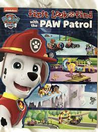 First Look and find with the Paw Patrol