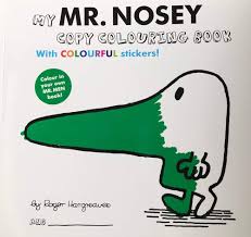 My mr nosey copy colouring book