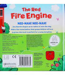 The red fire engine