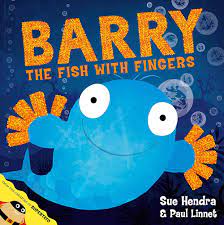 Barry the fish with fingers