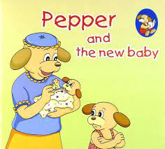 Pepper and the new baby