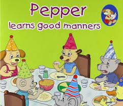 Pepper learns good manners