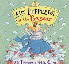 Mrs Pepperpot- At the Bazaar