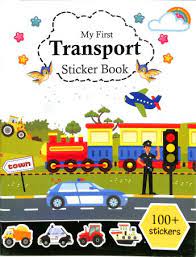 My first Transport sticker Book