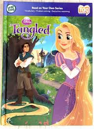 Tangled Read on Your Own Leap Frog Tag Book Disney