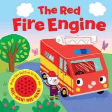 The red fire engine