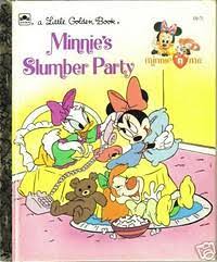 Minnie's Slumber Party- A little golden book