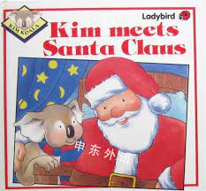 Kim Meets Santa Claun