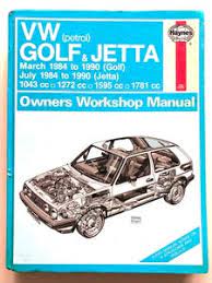 Vw petrol golf and jetta -owners workshop manual