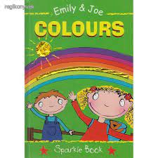 Emily and Joe colours sparkle book