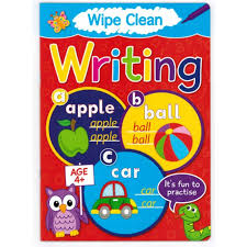 Wipe clean writing