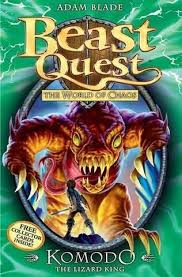 Beast Quest-the world of chaos Komodo the lizard king