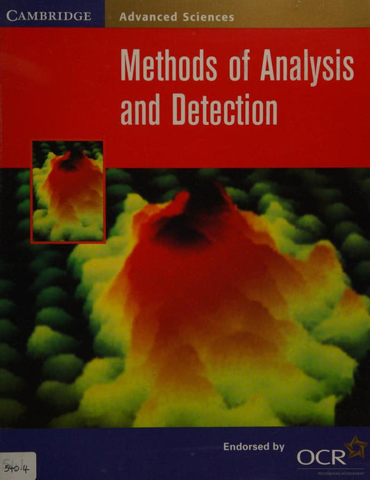 Methods of analysis and detectio