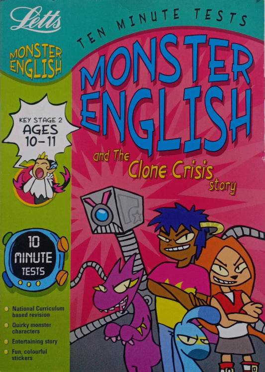 Monster english and the clone crisis story