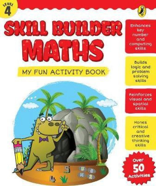 Skill builder maths -my fun activity book LEVEL 4