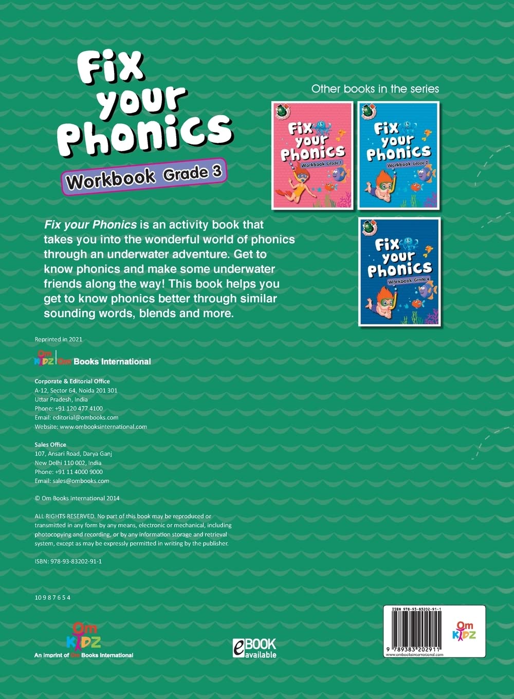 Fix Your Phonics Activity- Workbook Grade 3