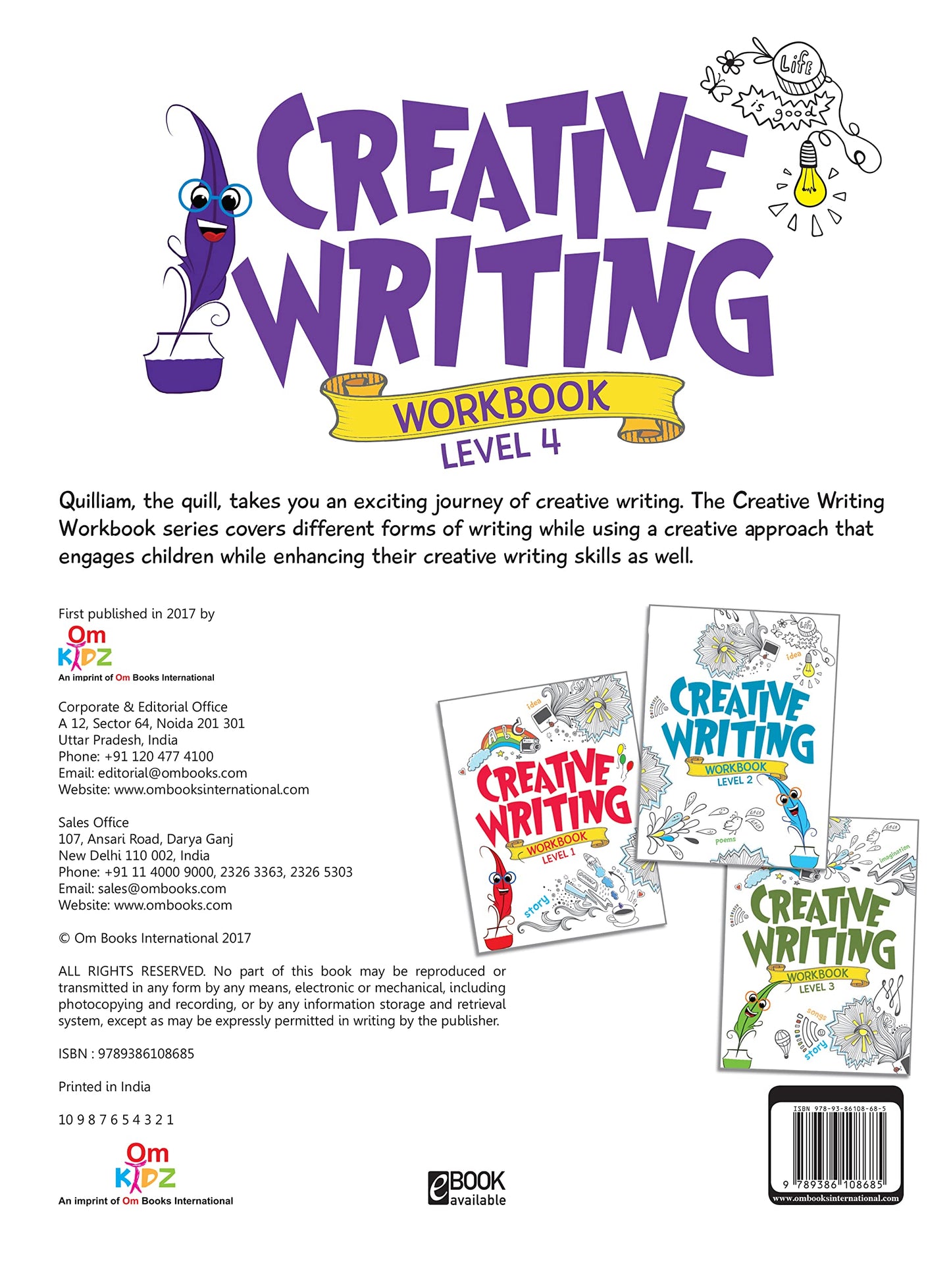 Creative Writing Workbook Level 4