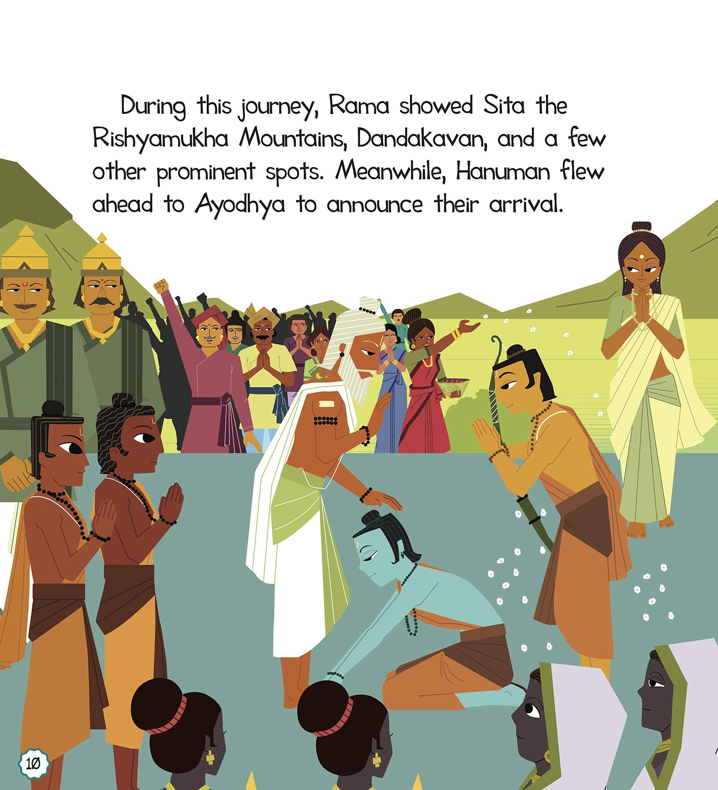 Ramayana Stories-Rama Returns to Ayodhya