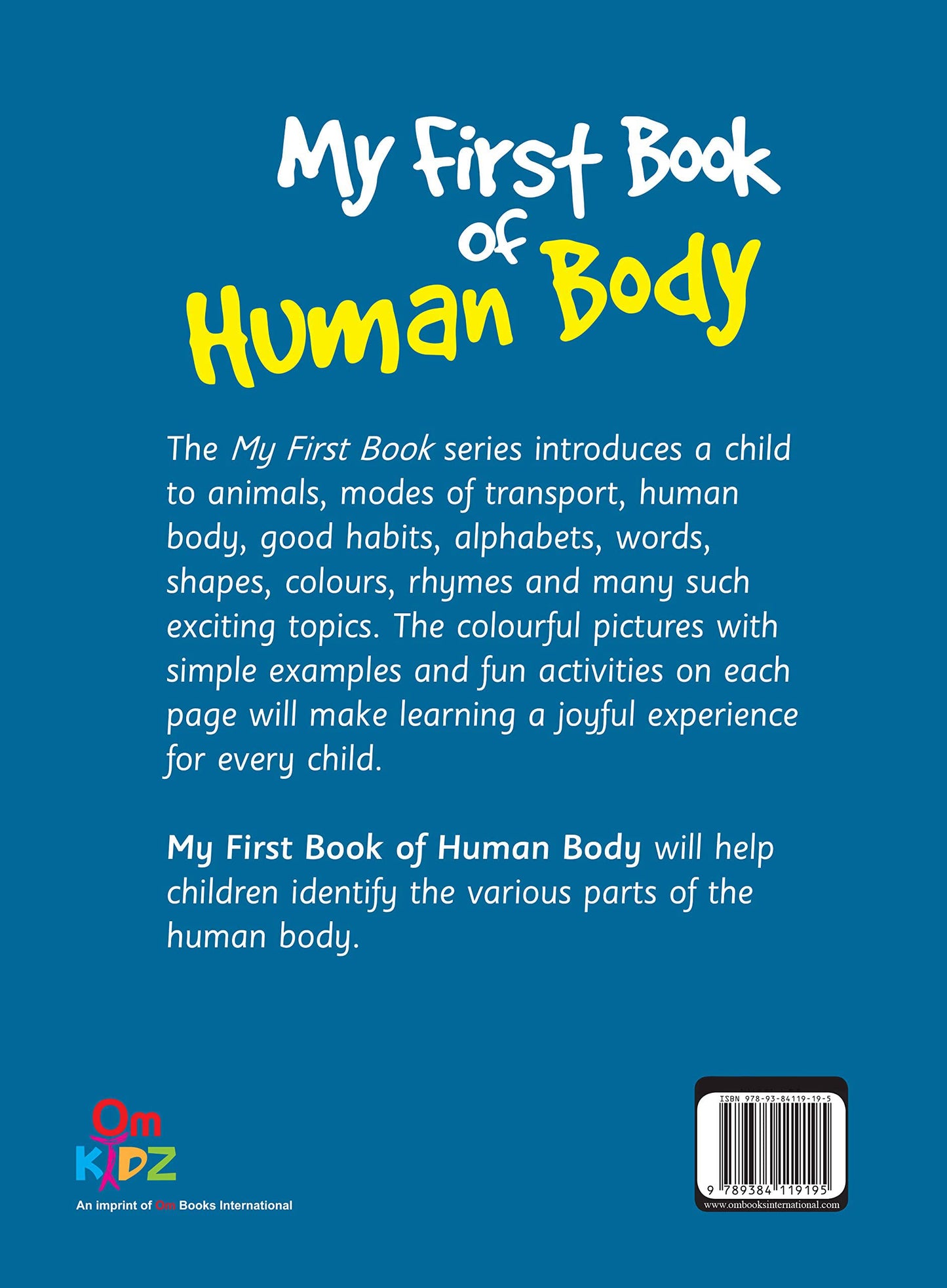 My First Book of Human Body