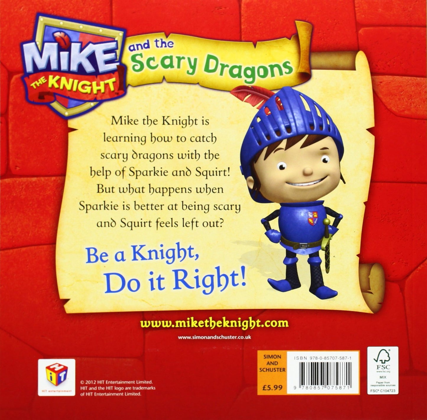 Mike the Knight and the scary Dragons