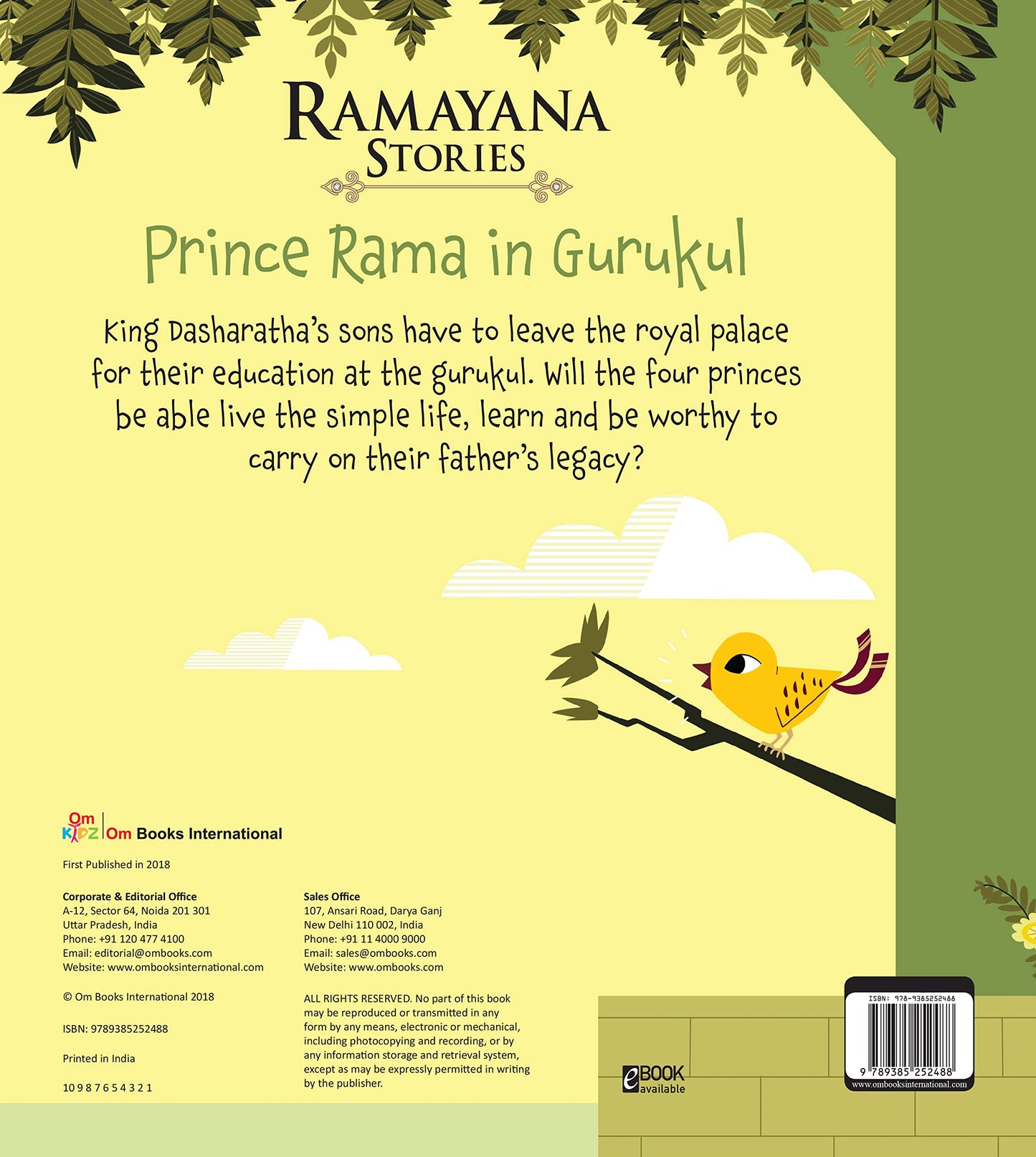 Ramayana Stories: Prince Rama at Gurukul