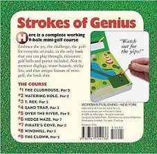 The Miniature Book of Miniature Golf [With 2 Balls & Putter]